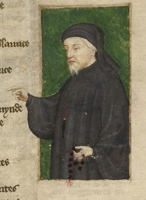 Portrait de Geoffrey Chaucer