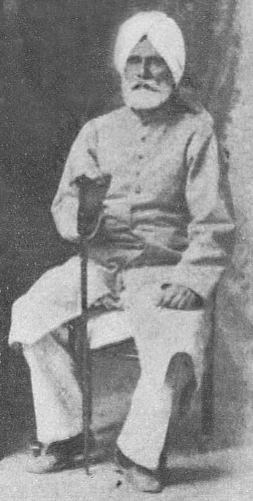 Portrait de Altaf Hussain Hali